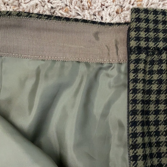 J.Crew skirt with Faux leather on bottom size 00 - Picture 6 of 8
